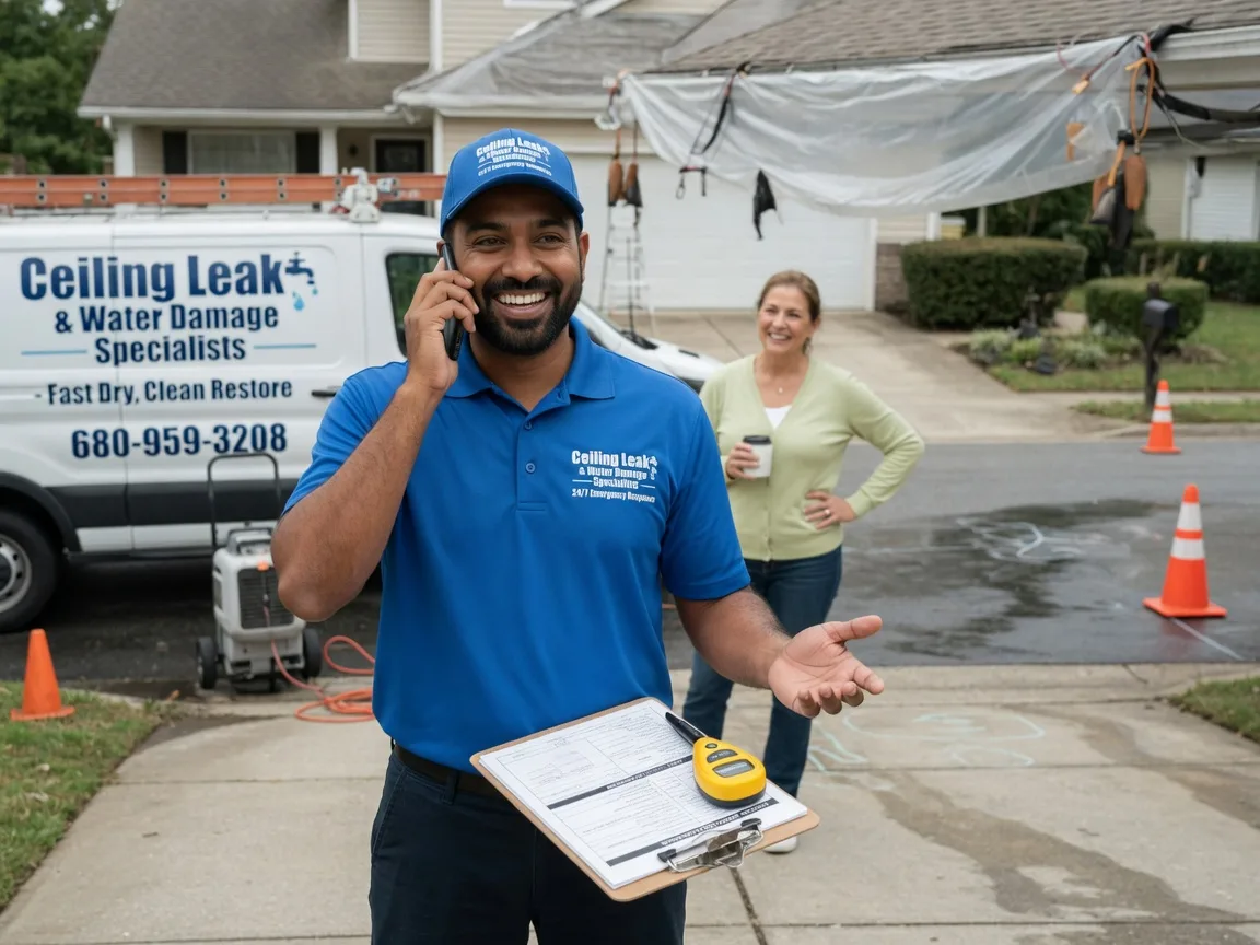 Ceiling Leak Cleanup Marianna, PA FAQs